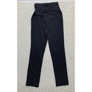 Great Expectations Maternity Pants Womens Small /(4-6) Black Straight leg